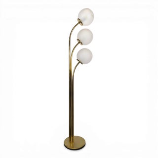 Italian Floor Lamp with Globes, 1980s For Sale