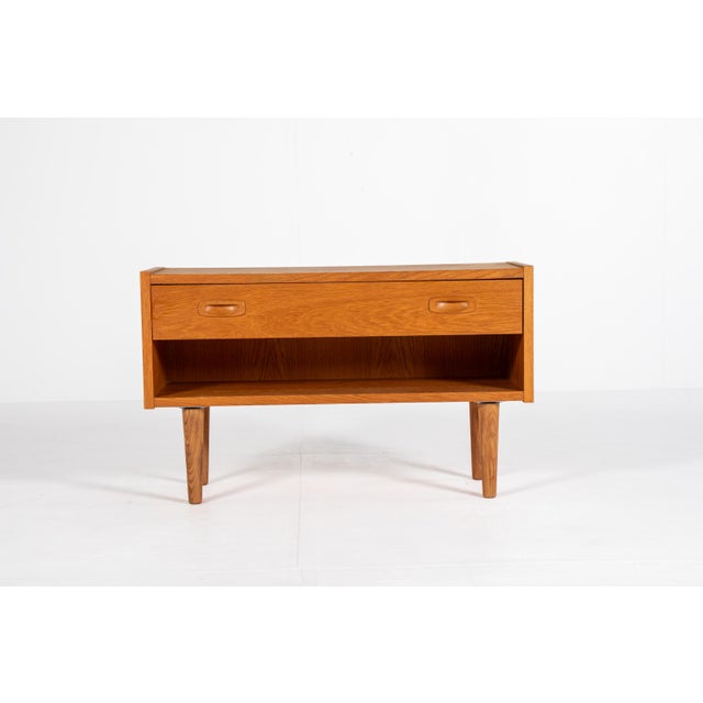 Mid-Century Modern Danish Oak Hallway Cabinet, 1960s For Sale - Image 11 of 12
