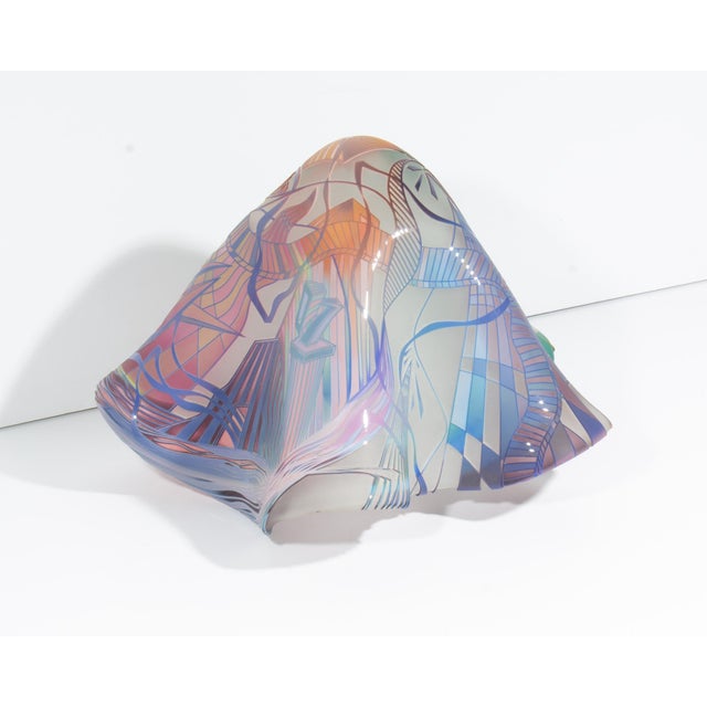 Contemporary Art Glass Sculpture by Stephen Hodder For Sale - Image 3 of 10