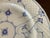 1980s Vintage Bing & Grondahl Blue Fluted Dinner Plate 624 For Sale - Image 5 of 8