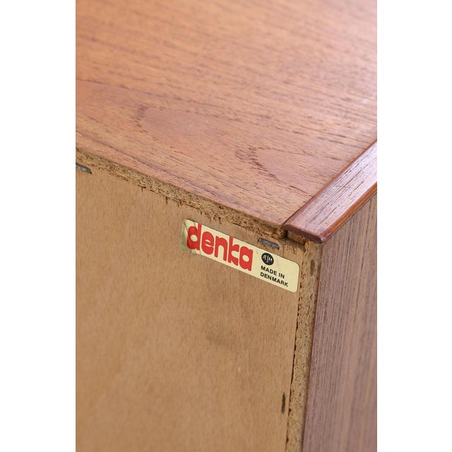 Vintage Chest of Drawers in Teak, 1960s For Sale - Image 12 of 15