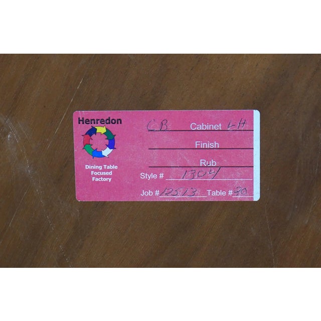 Henredon Ralph Lauren Gothic Distressed Dining Table For Sale - Image 12 of 12