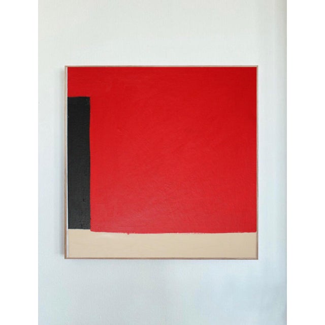 Bodasca, Red Square, 2026, Acrylic on Canvas For Sale - Image 10 of 10