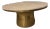 Marble and Brass Coffee Table For Sale