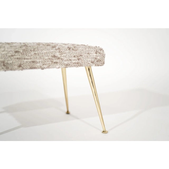 Metal Italian Piano Bench, Circa 1950s For Sale - Image 7 of 12