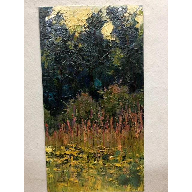 *** ABOUT THIS PAINTING *** * TITLE: "Tropics" * ARTISTS: Constantinople Adolf Markovich * SIZE: 15x29 cm/'5.90x11.41...