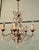 Vintage Art Deco Pink Venetian Chandelier, 1920 For Sale - Image 6 of 7