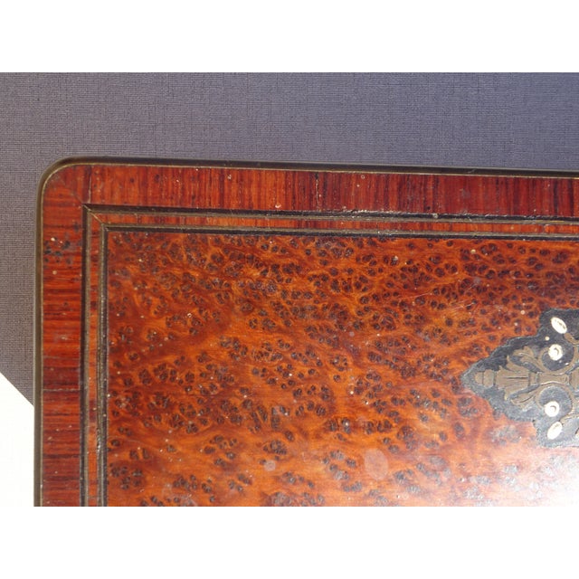 Cedar Wood Pen Case, 19th Century For Sale - Image 6 of 18
