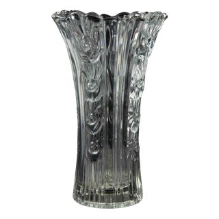 Vintage Glass Vase, 1970s For Sale