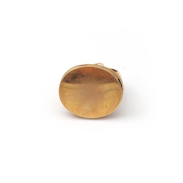 Blue Swiss Gold Musical Fob Seal For Sale - Image 8 of 10