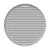 Tobias 18 in. Seat Height Round Rattan Dining Stool, White/Black Dot/ Natural Rattan Frame For Sale In Chicago - Image 6 of 7