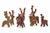 Sirio Pellegrini, Modern Deers Sculpture, 1960s, Terracotta, Set of 7 For Sale - Image 6 of 6