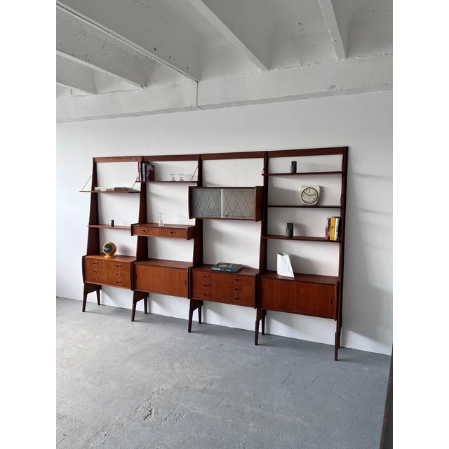 Vintage Norwegian Modular Bookcase, 1960s For Sale - Image 10 of 11