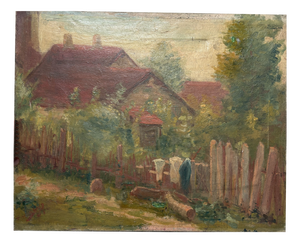 Fernand Maillaud, Landscape with House in the Countryside, Painting