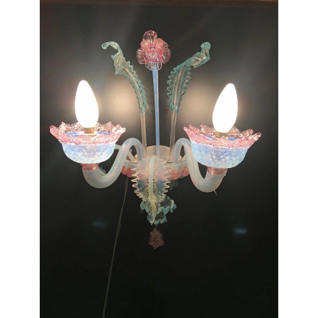 Vintage Sconce from Cesare Toso For Sale - Image 7 of 7