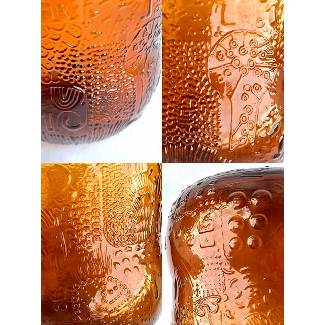 1960s Arabia Finland Glass Fauna Bowl by Oiva Toikka For Sale - Image 9 of 9