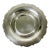 Mid-Century Hollywood Regency Boho Chic Silverplate Wine Coaster, by Oneida Silversmith For Sale