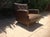 Mid-Century Modern Leather Club Chair For Sale In San Diego - Image 6 of 10