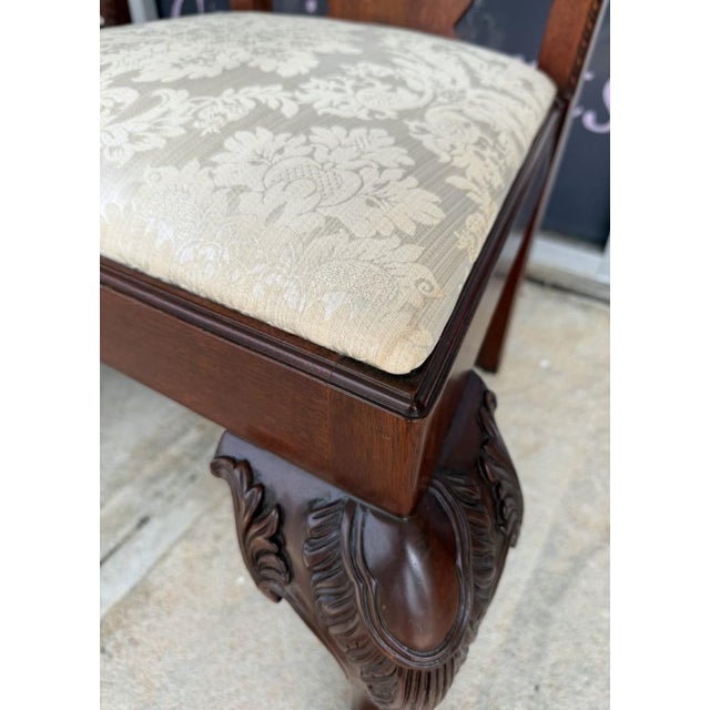 Set of 8 Hickory Chair Chippendale Dining Chairs For Sale - Image 11 of 17