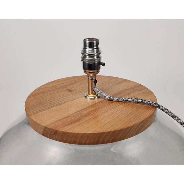 Mid-Century Modern Large Scavo Table Lamp by Vittorio Rigattieri for Seguso Vetri d'Arte, 1970s For Sale - Image 3 of 5