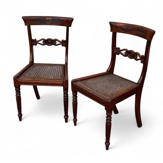 Regency Side Chairs, Set of 2 For Sale - Image 12 of 12