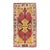 Mid-20th Century Handmade Turkish Oushak Throw Rug For Sale
