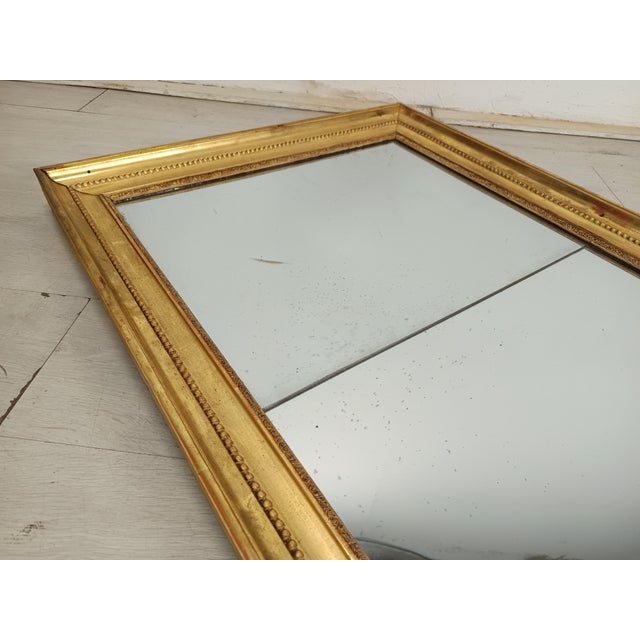 Gold Antique Gilt Wall Mirror For Sale - Image 8 of 18