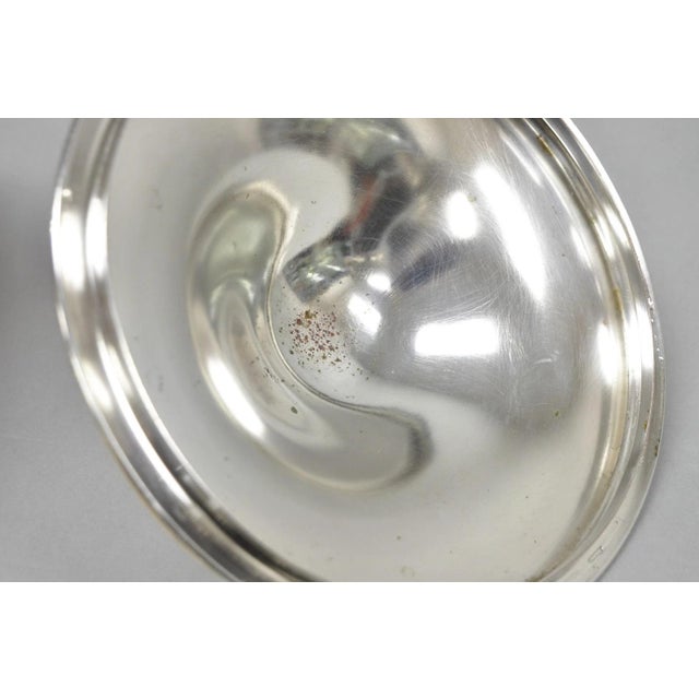 Vintage English Regency Winthrop Silver Plated Lion Handle Covered Ice Bucket For Sale - Image 11 of 18