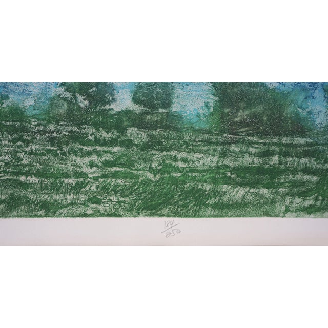 Provence, France Fine Art Aquatint Etching - “Legendary Provence" by Ronald Stephen Riddick For Sale In Monterey, CA - Image 6 of 8