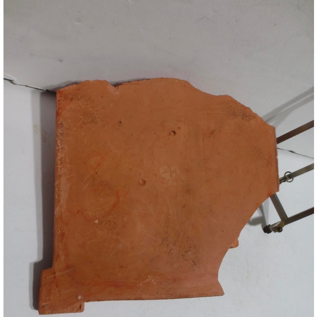 Metal Puck Face Building Terra Cotta Tile For Sale - Image 7 of 11