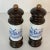Mid 20th Century Mid-Century Delft Ceramic and Wood Salt & Pepper Mills - Set of 2. For Sale - Image 5 of 8