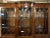 Brown Mid-1900s Georgian-Style Mahogany Breakfront China Cabinet For Sale - Image 8 of 14