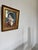 Contemporary 1980s Original Painting Portrait of Stylish Brunette Woman For Sale - Image 6 of 13