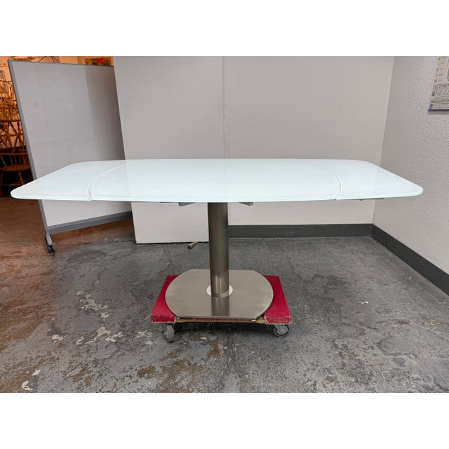 Contemporary Euro Style Furniture Domingo Extension Dining Table For Sale - Image 3 of 12