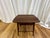 Mid-Century Modern Pair of Mid-Century Style Modern Walnut End Tables With Slatted Shelves For Sale - Image 3 of 5