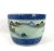 Mid 20th. Century Chinese planter with a dramatic hand painted wrap around mountain and water scene - Shan Shui. The good...