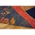 1920s Red Floral Antique Chinese Art Deco Rug 9' X 9'9'' Handknotted Wool Carpet For Sale - Image 9 of 9