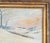 Early 20th Century American Luminist Winter Landscape Painting by William Van Zandt For Sale - Image 4 of 16