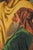 Green Classical Christian Antique Framed Oil Painting Religious Scene Jesus in Temple Home Wall Decor For Sale - Image 8 of 16