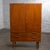 Marvelous vintage Scandinavian Modern storage cabinet, bar, armoire, wardrobe, or gentleman’s chest composed of a petite...