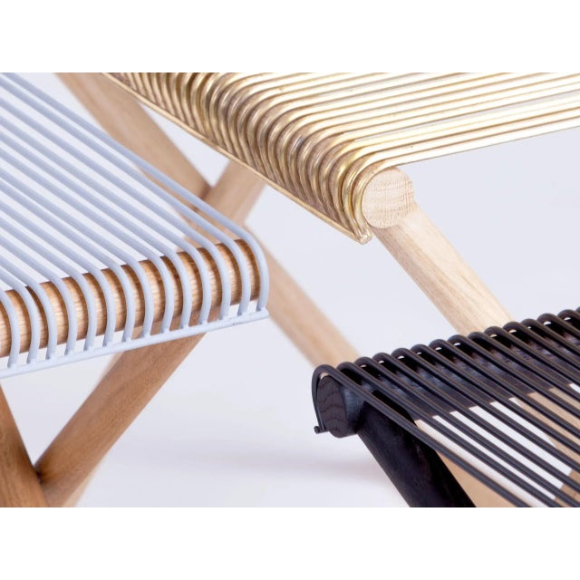 Carlo Scarpa Trestle Coffee Table by Mingardo For Sale - Image 4 of 5