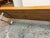 French Low Wood Table + Chrome Supports, Vintage For Sale - Image 12 of 12