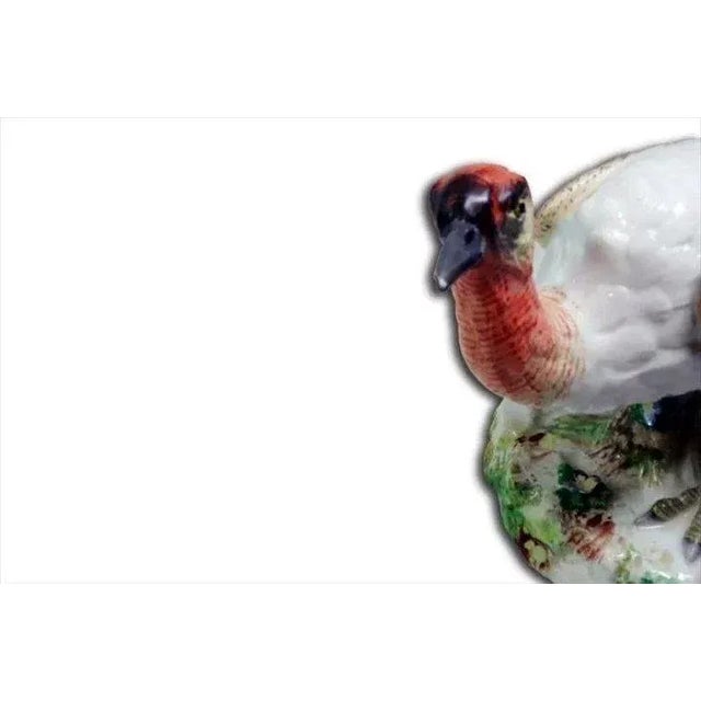 19th Century Volkstedt German Porcelain Game Bird Figures - a Pair For Sale In New York - Image 6 of 11