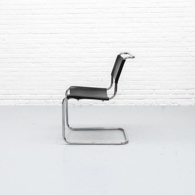 S33 Dining Chairs by Mart Stam for Thonet, 1970s, Set of 4 For Sale - Image 9 of 13