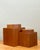 Vintage Square Wood Storage Boxes - Set of 2 For Sale - Image 4 of 12