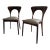 A Set of 2 Mid-Century Dining Chairs, in the Style of Niels Kofoed's "Peter" Chair, Re-Imagined by Fr Gillette For Sale