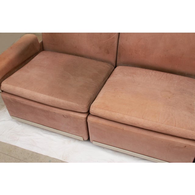 1960s Vintage Three-Seater Sofa by Dieter Rams for Vitsoe, 1970 For Sale - Image 5 of 13