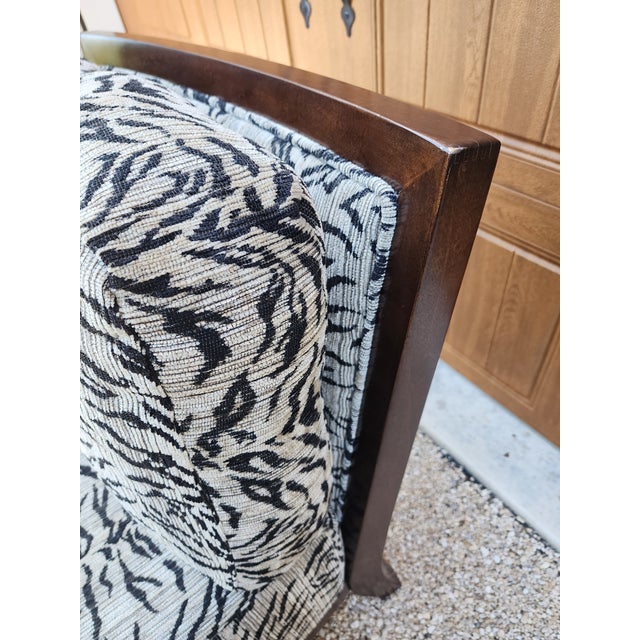 Oversized Upholstered Chair For Sale - Image 4 of 9