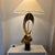 Brass Restoration Hardware Large Brutalist Ribbon Buffet Statement Lamp 47"h X 9.5"w For Sale - Image 8 of 15
