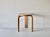 Wood 1990s Alvar Aalto 3 Legged Stool Model 60 in Birch White Top Artek For Sale - Image 7 of 13